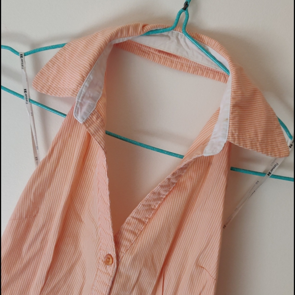 Halter button down - Picture 2 of 4